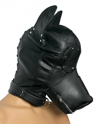 Ultimate Leather Dog Hood Hoods and Blindfolds, Leather Bondage Goods