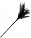 Le Plume Feather Tickler - Black - AD362-Black