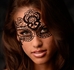 The Enchanted Black Lace Mask - AD891