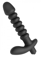 Quest Ribbed Silicone Prostate Vibe Anal Toys, Anal Vibrators, Prostate Stimulators, Vibrating Anal Toys, Silicone Anal Toys, Silicone Vibrators, Silicone Toys