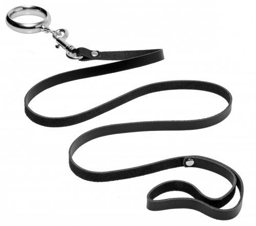 Lead Them by the Cock Premium Penis Leash Bondage Gear, Cock and Ball Torment, Cock Rings, Metal Cock Rings, Bondage Kits