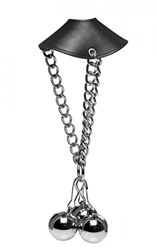 Spike and Stretch CBT Ball Stretching Kit with Weights Bondage Gear, Cock and Ball Torment, Ball Stretchers, Bondage Kits