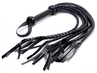 8 Tail Braided Flogger Bondage Gear, Impact, Floggers, Whips