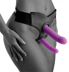 Incurve Silicone G-spot Duo Dildo Set Dildos, Strap-Ons and Harnesses, Suction Cup Dildos, Silicone Toys