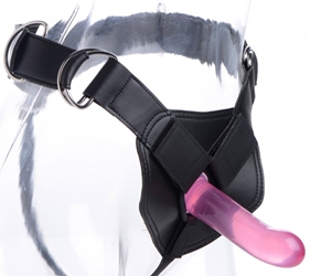 Flaunt Strap On with Pink G-Spot Dildo Dildos, Strap-Ons and Harnesses