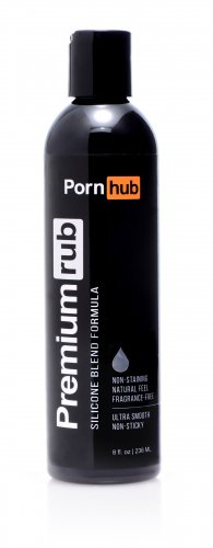 Pornhub Premiumrub 8oz Personal Lubricants, Silicone Based Lube