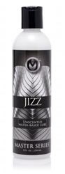 Jizz Unscented Water-Based Lube 8oz Personal Lubricants, Water Based Lube