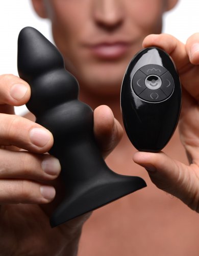 Rimmers Model I Rippled Rimming Plug with Remote Anal Toys, Vibrating Sex Toys, Anal Vibrators, Vibrating Anal Toys, Silicone Anal Toys, Silicone Toys, Butt Plugs