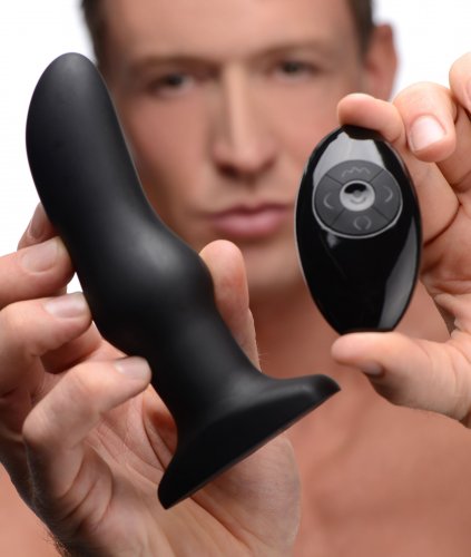 Rimmers Model M Curved Rimming Plug with Remote Anal Toys, Vibrating Sex Toys, Anal Vibrators, Vibrating Anal Toys, Silicone Anal Toys, Silicone Toys, Butt Plugs
