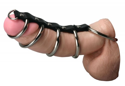 Strict Leather 5 Gates of Hell Chastity, Cock and Ball Torment, Chastity for Him, Metal Chastity Devices