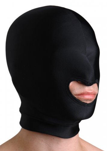Premium Spandex Hood with Mouth Opening Hoods and Blindfolds, Hoods and Muzzles