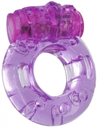Purple Orgasmic Vibrating Cockring - Packaged Cock Rings, Vibrating Sex Toys, Vibrating Cock Rings