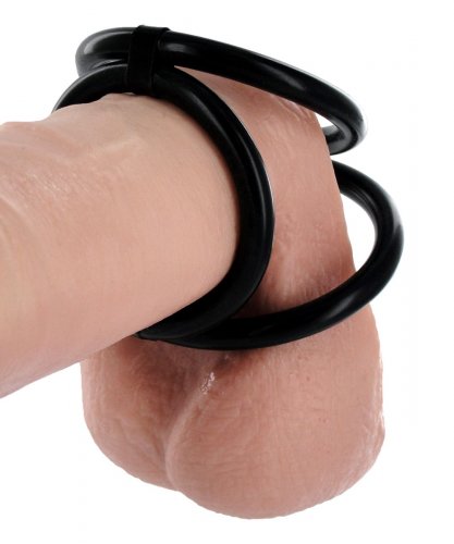 Easy Release SiliconeTri Cock and Ball Ring Cock Rings, Sex Toy Parties, Multi-Ring Cock Rings, Silicone Toys